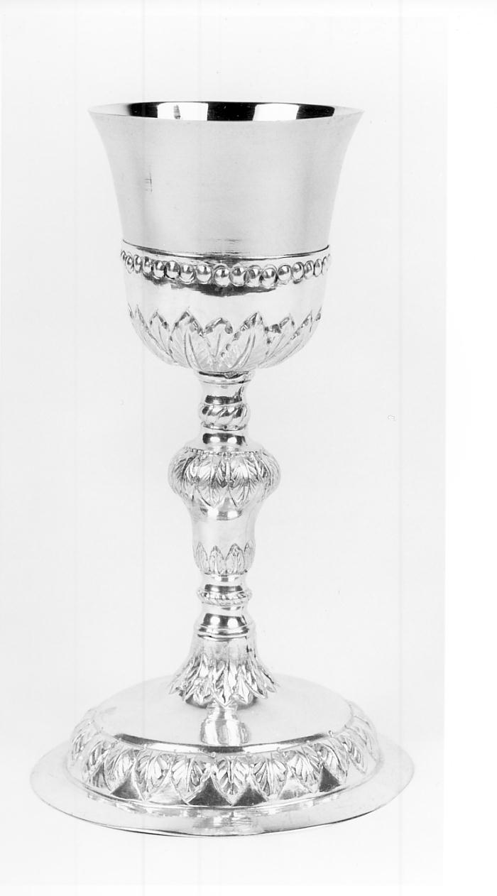 calice, opera isolata - ambito cremonese (seconda metà sec. XVIII)