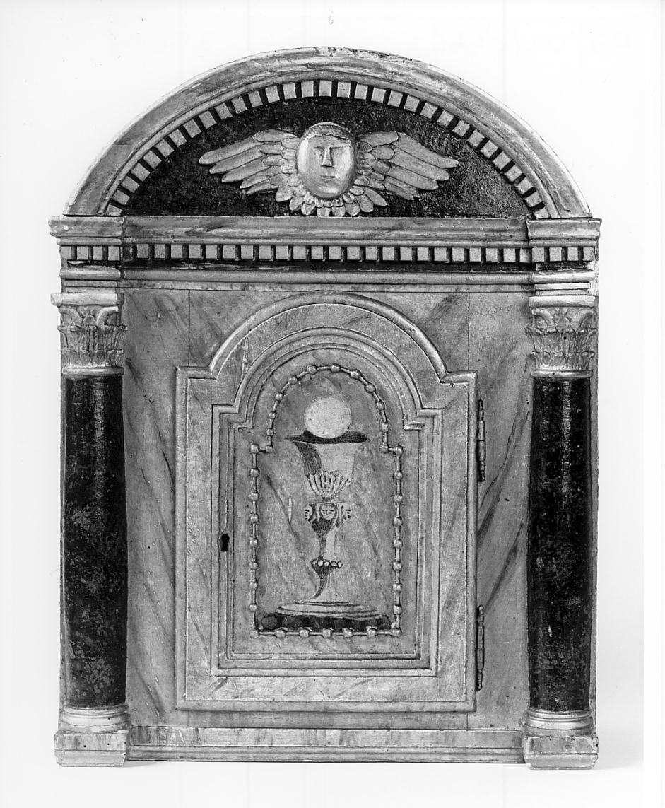 tabernacolo portatile, opera isolata - ambito cremonese (sec. XIX)