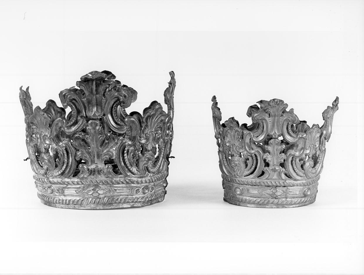 corona da statua, serie - ambito cremonese (sec. XIX)