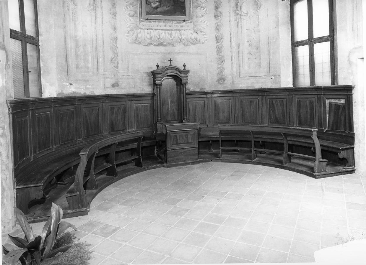 stalli del coro - ambito mantovano (primo quarto sec. XX)