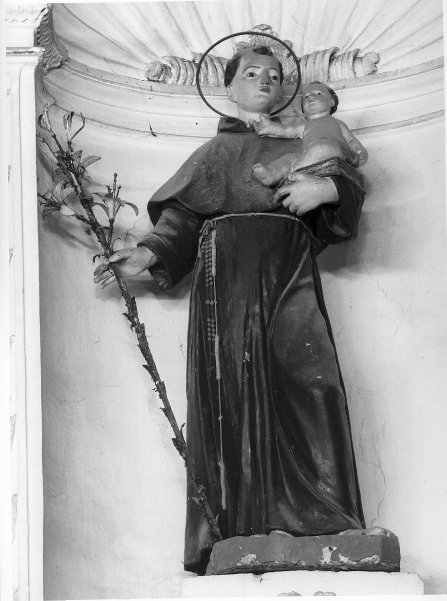 Sant'Antonio da Padova (statua) - ambito mantovano (primo quarto sec. XX)