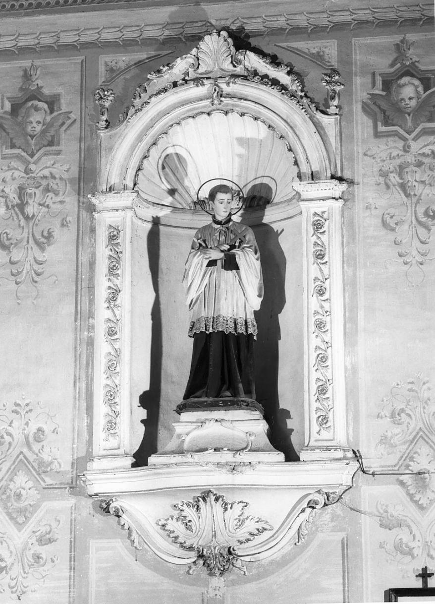 mostra di nicchia, elemento d'insieme - ambito mantovano (sec. XVIII, sec. XX)