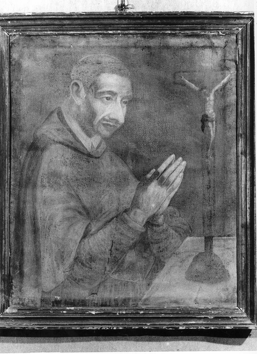 San Carlo Borromeo in preghiera (dipinto) - ambito mantovano (sec. XIX)