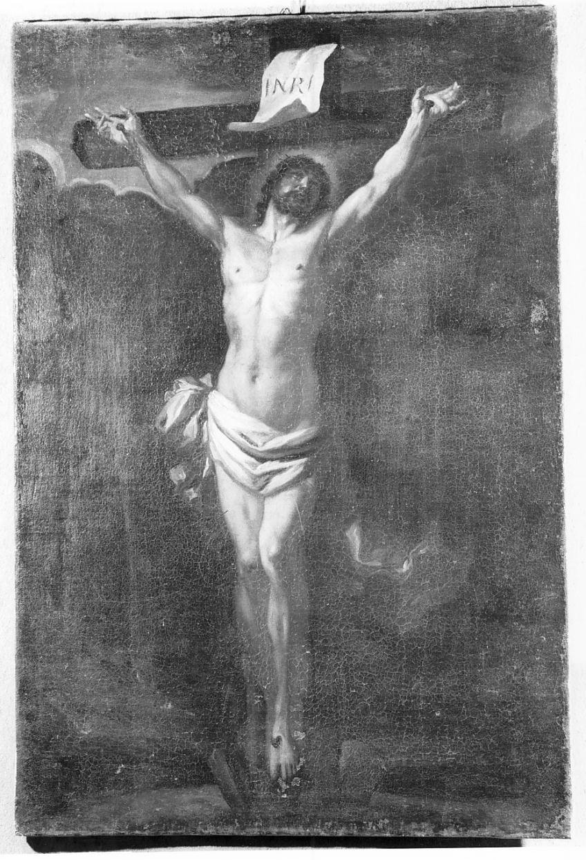 Cristo crocifisso (dipinto) - ambito lombardo (prima metà sec. XVIII)