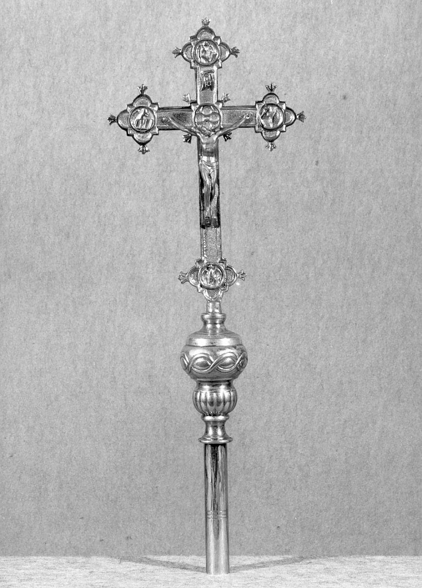 croce - ambito mantovano (seconda metà sec. XIX)