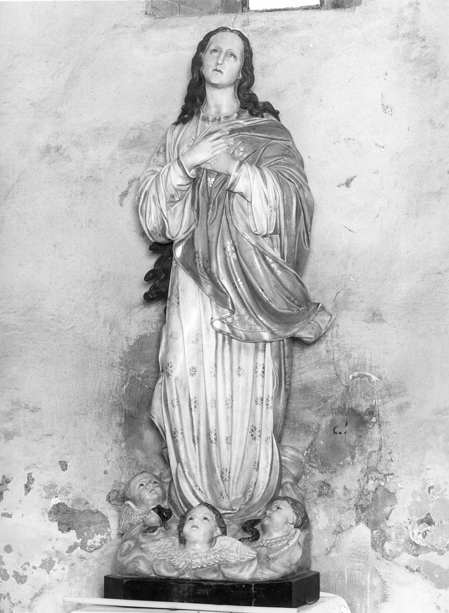 Madonna Immacolata (statua) - ambito mantovano (fine/inizio secc. XIX/ XX)