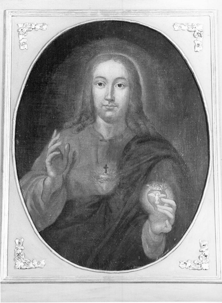 Sacro cuore di Gesu' (dipinto) - ambito mantovano (sec. XVIII)