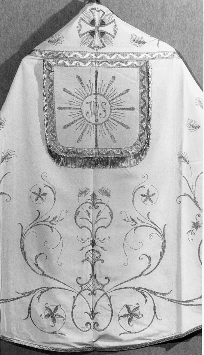 piviale - ambito mantovano (metà sec. XIX)