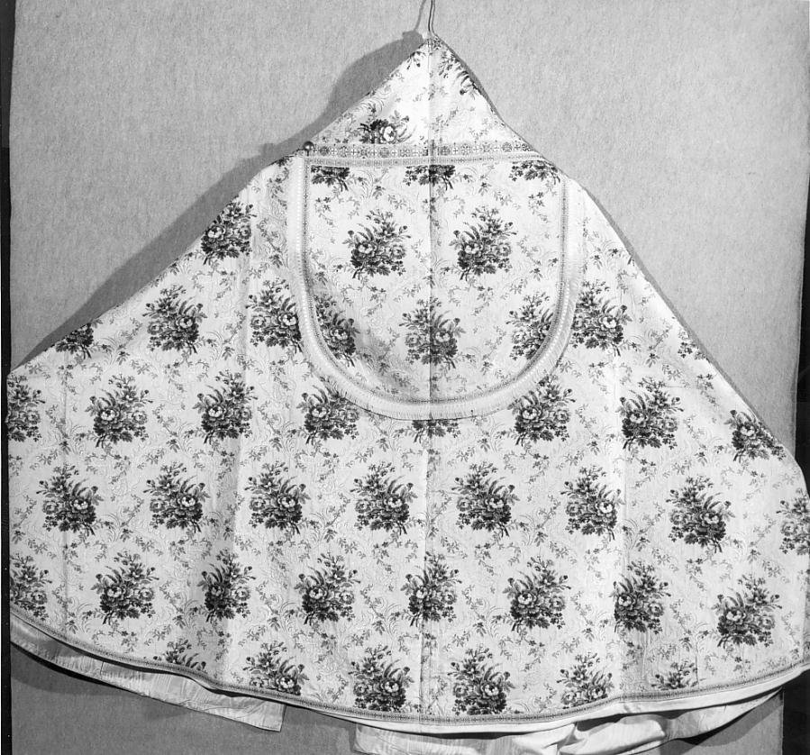 paramento liturgico - ambito mantovano (seconda metà sec. XIX)