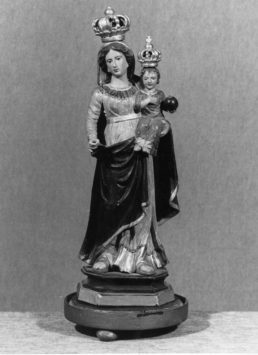 Madonna con Bambino (scultura) - ambito mantovano (metà sec. XIX)