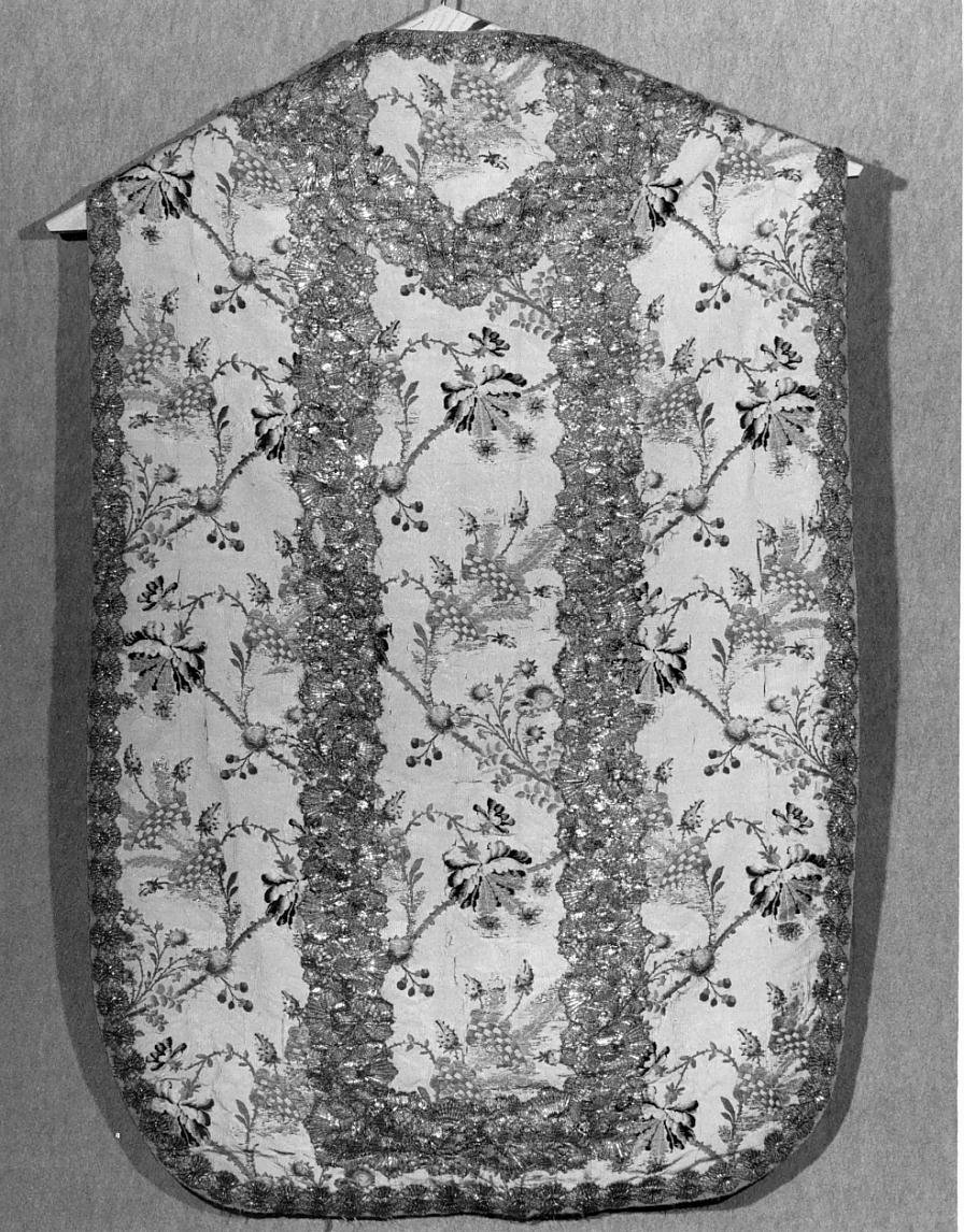 paramento liturgico - ambito mantovano (terzo quarto sec. XVIII)