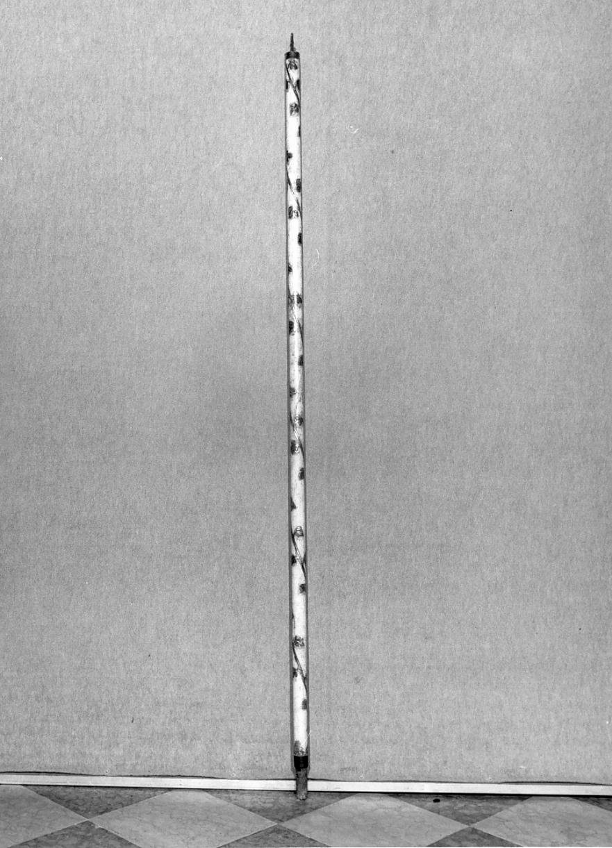 asta di baldacchino processionale - ambito mantovano (fine/inizio secc. XVIII/ XIX)