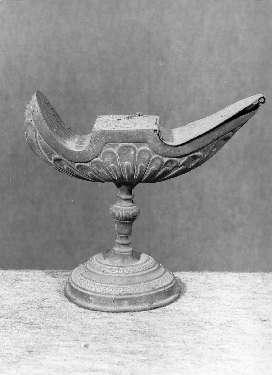 navicella portaincenso - ambito mantovano (prima metà sec. XIX)