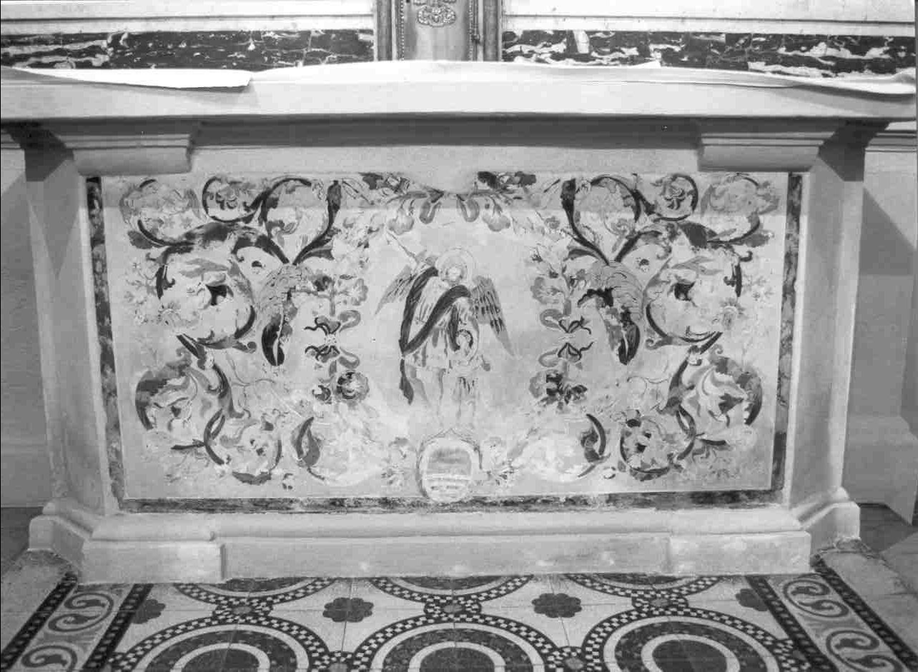 paliotto, elemento d'insieme - ambito mantovano (sec. XVIII)