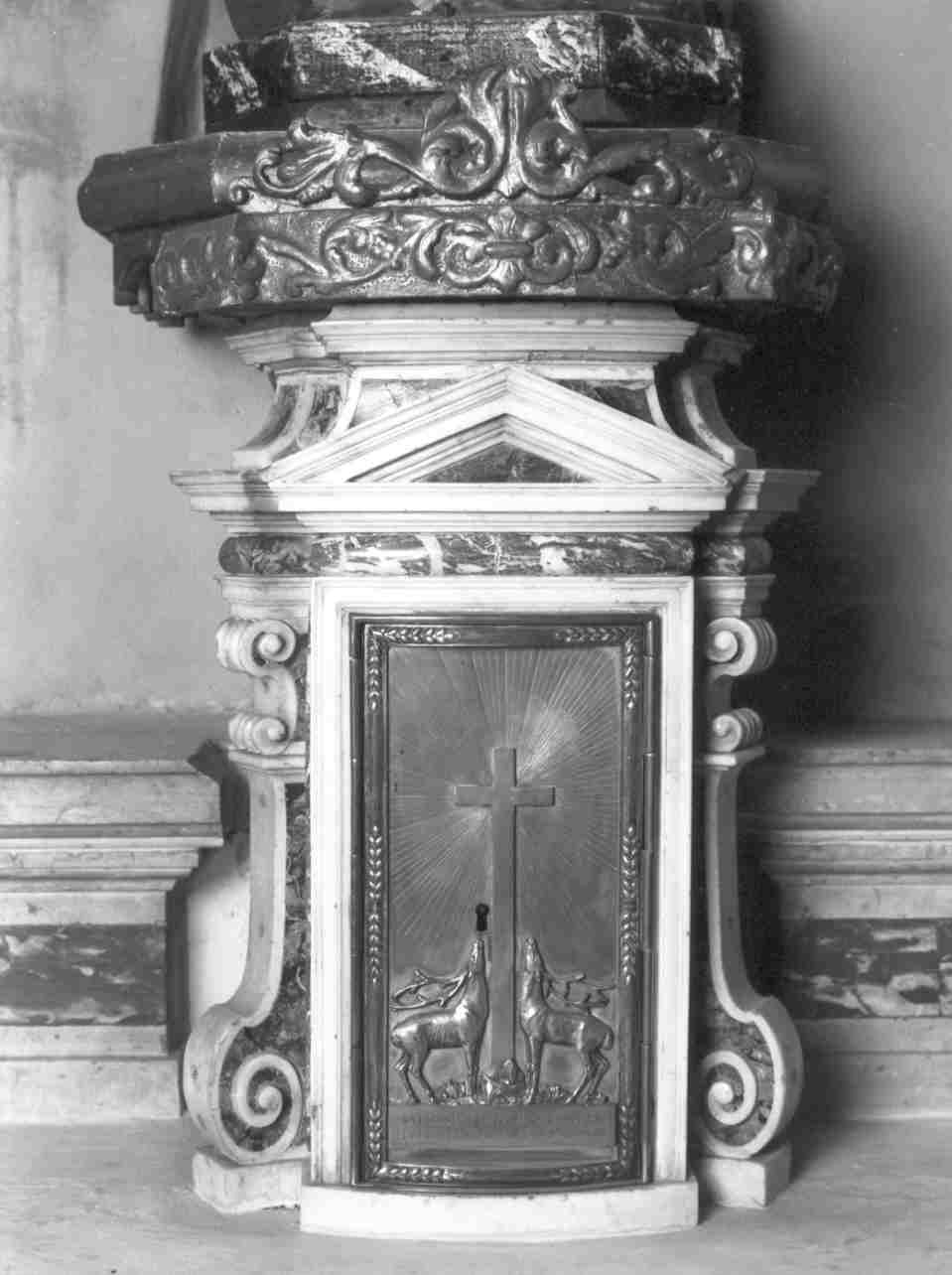 tabernacolo, elemento d'insieme di Fontana Giovanni (sec. XIX)