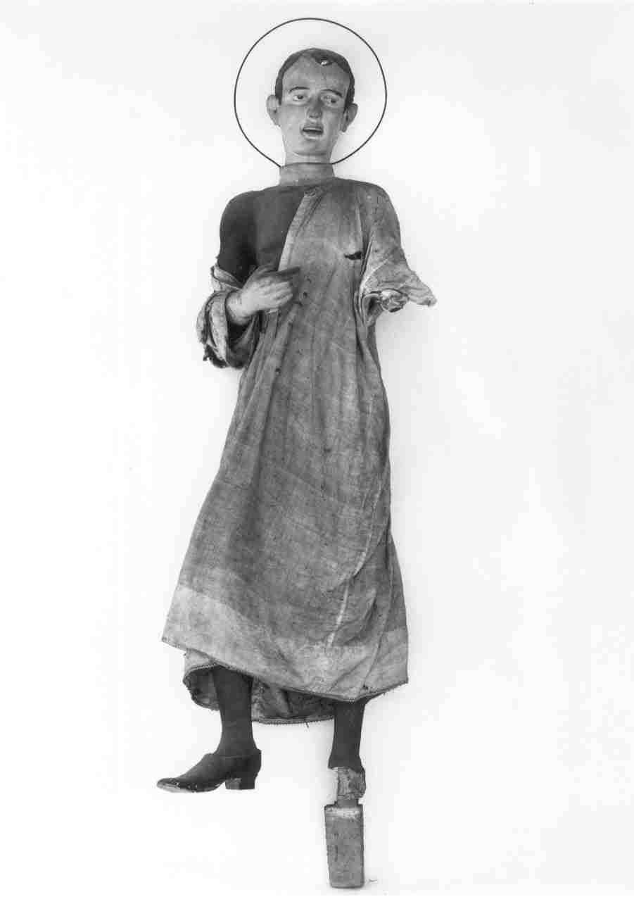 San Luigi Gonzaga (statua, opera isolata) - ambito trentino (prima metà sec. XX)