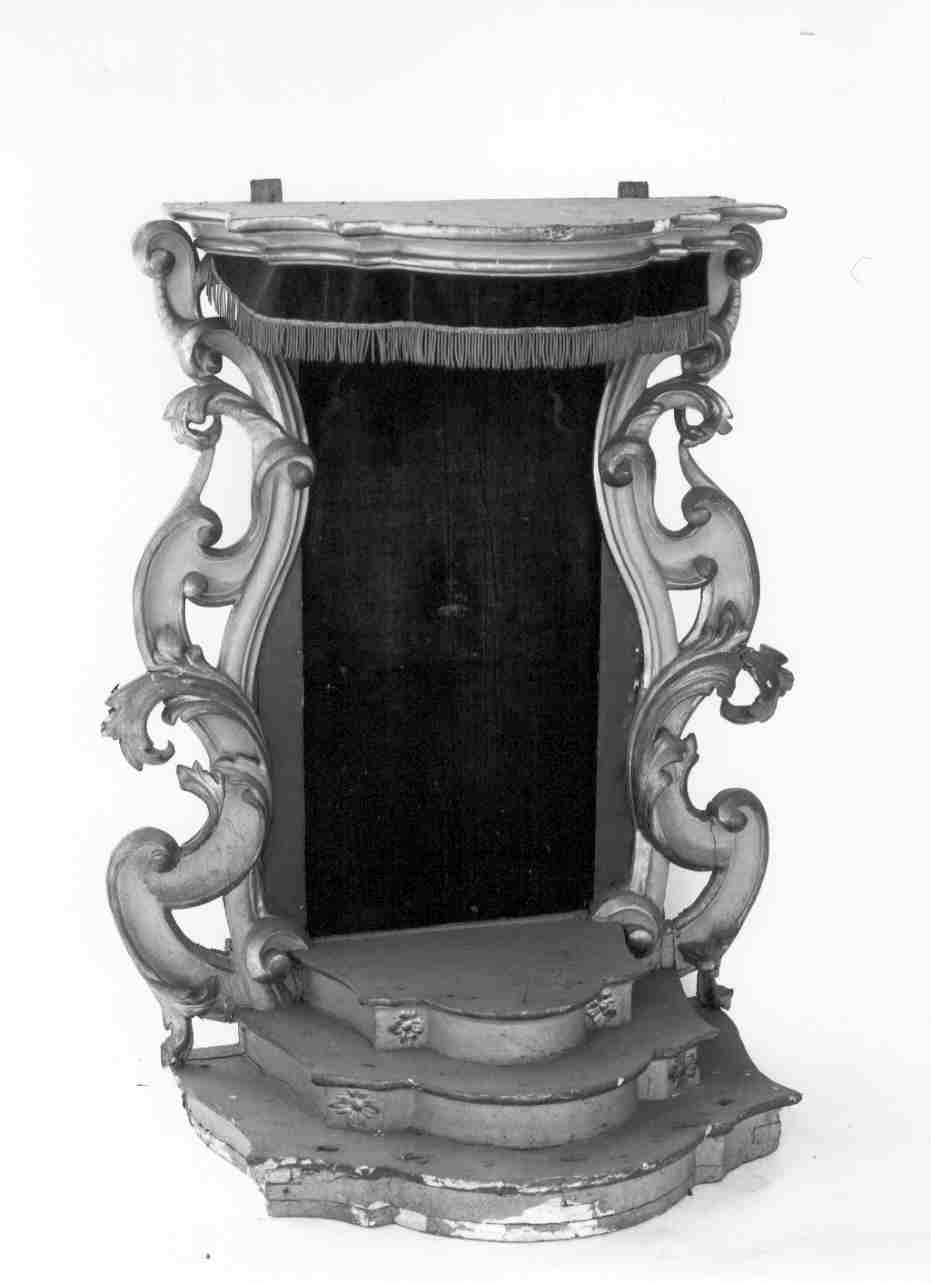 tronetto per esposizione eucaristica, opera isolata - ambito mantovano (prima metà sec. XIX)