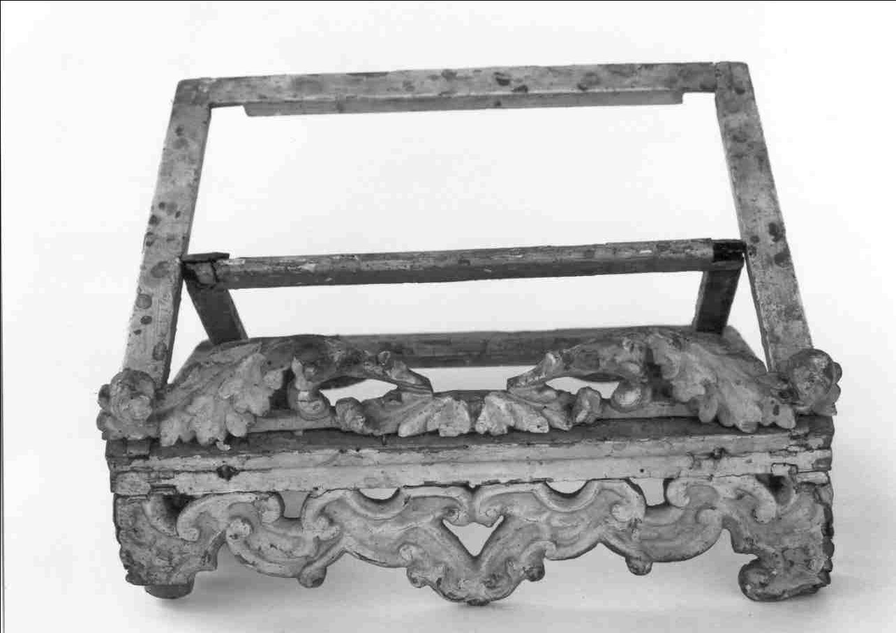 leggio, opera isolata - ambito veneto (seconda metà sec. XVIII)