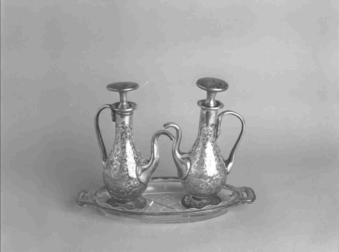 ampolline, coppia - ambito lombardo (fine/inizio secc. XIX/ XX)