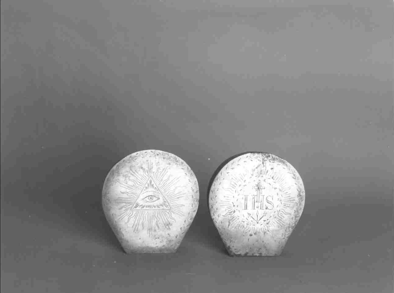 teca eucaristica, opera isolata - ambito lombardo (ultimo quarto sec. XIX)