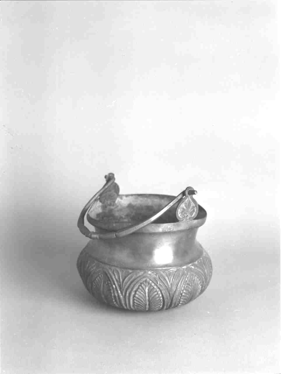 secchiello, opera isolata - bottega mantovana (ultimo quarto sec. XIX)