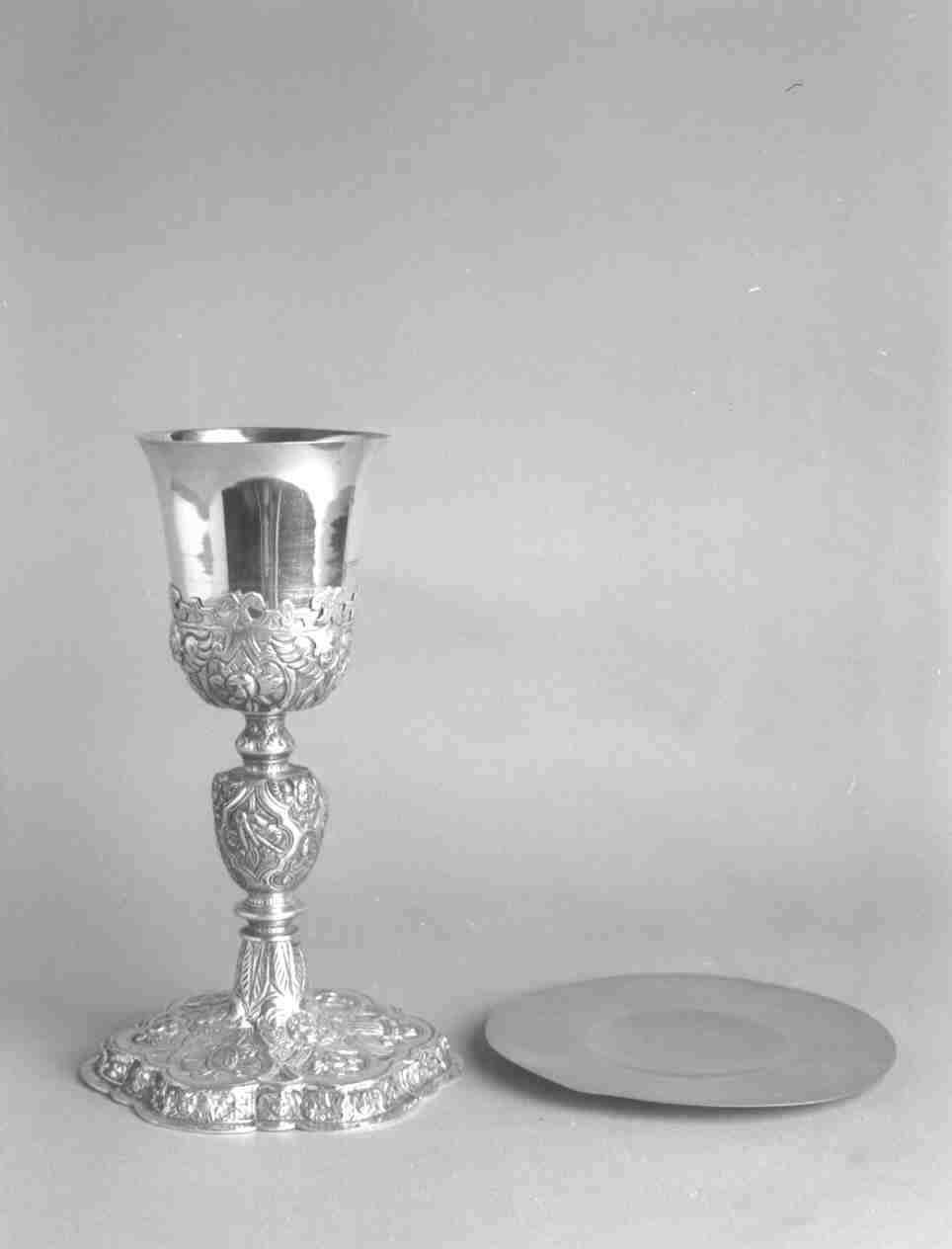 calice, opera isolata - bottega lombarda (seconda metà sec. XVII)