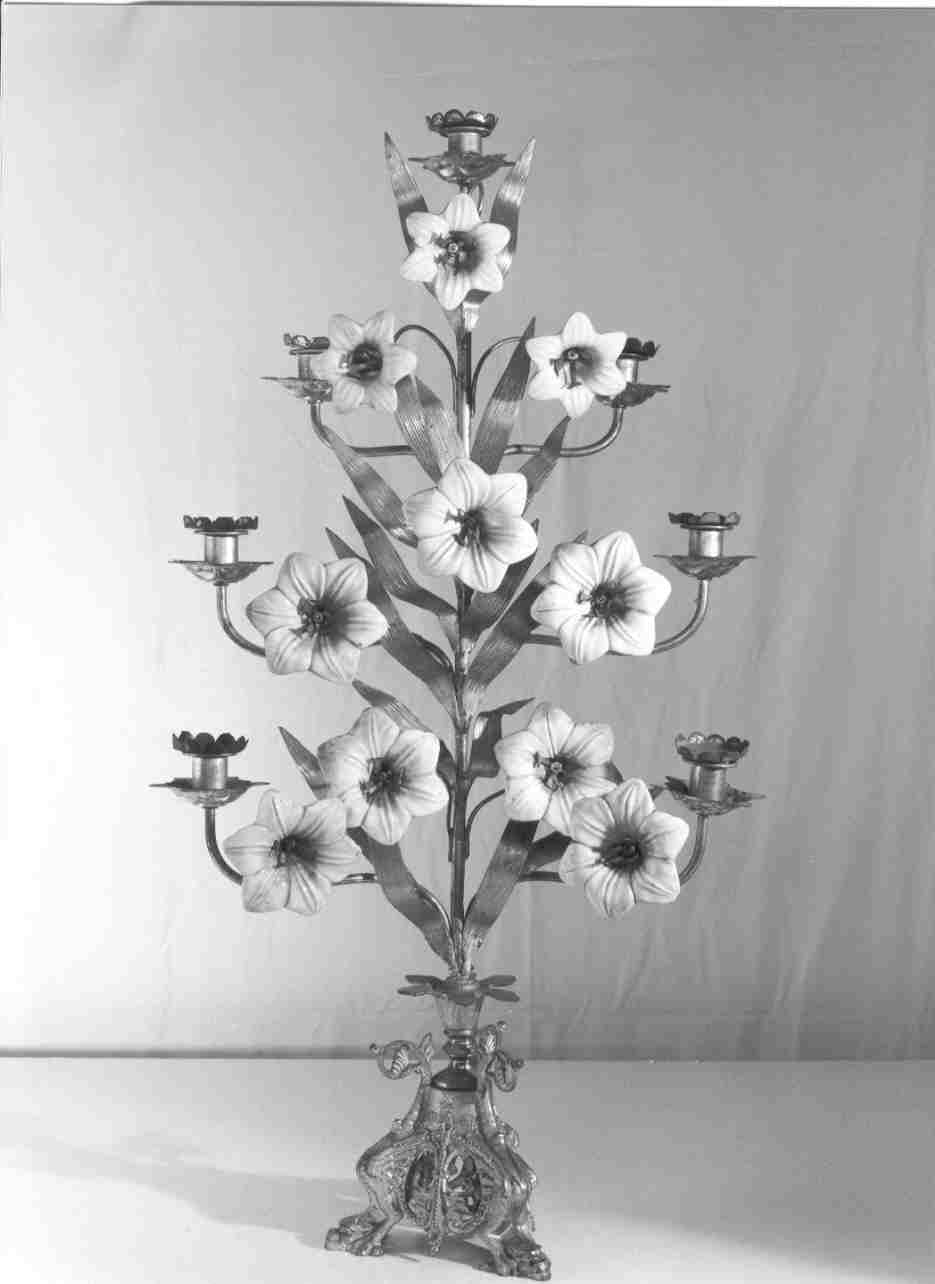 candeliere, serie - ambito mantovano (primo quarto sec. XX)