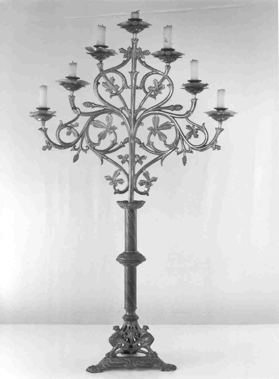 candeliere, serie - ambito mantovano (primo quarto sec. XX)