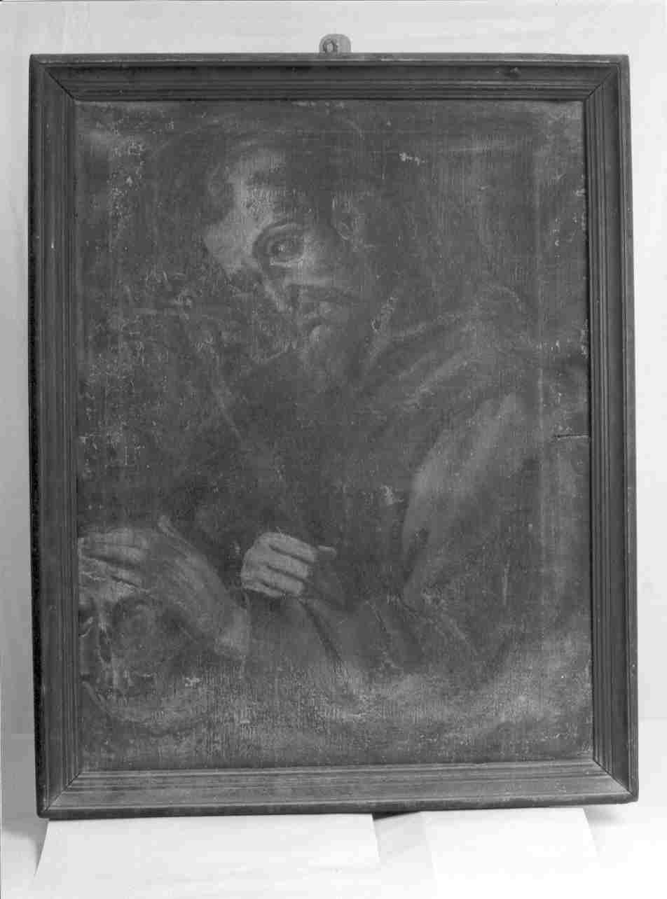 San Francesco d'Assisi in preghiera (dipinto, opera isolata) - ambito mantovano (seconda metà sec. XVII)