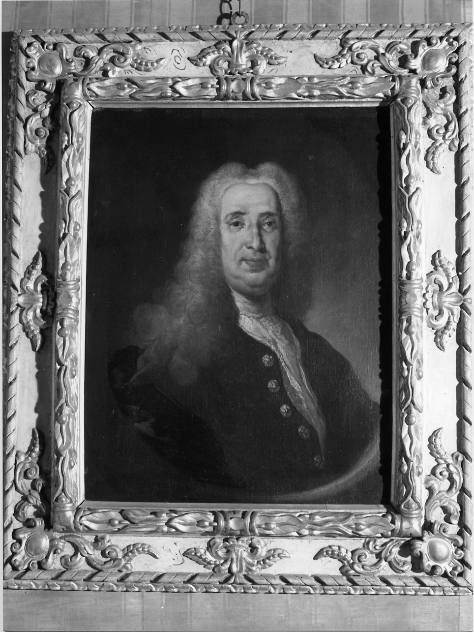 ritratto d'uomo (dipinto, opera isolata) - ambito lombardo (primo quarto sec. XVIII)