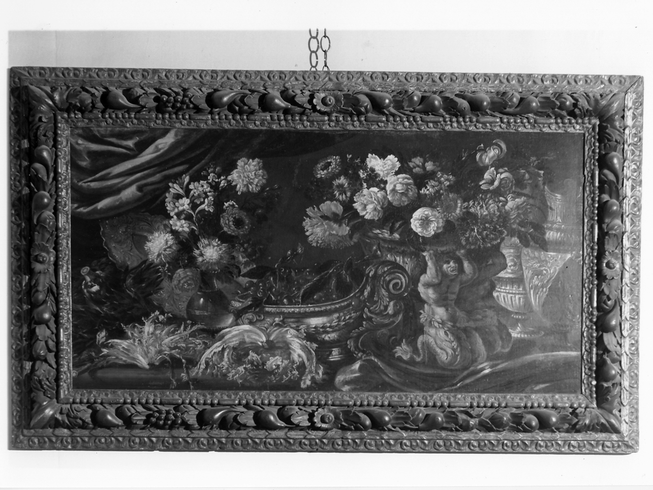 natura morta (dipinto, elemento d'insieme) di Ruoppolo Giovan Battista (attribuito) (seconda metà sec. XVII)