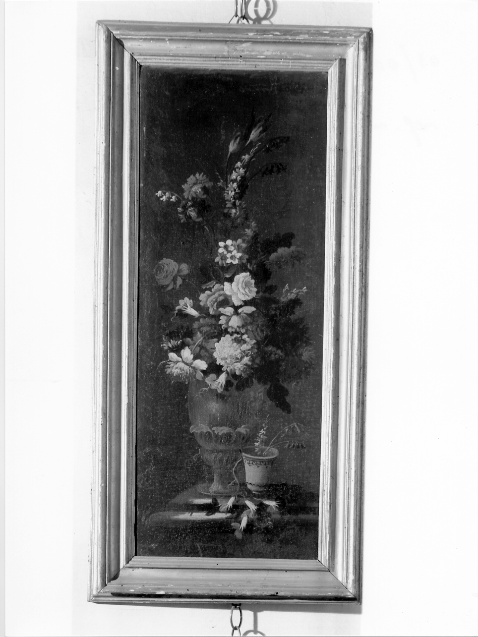 vaso con fiori (dipinto, opera isolata) - ambito lombardo (prima metà sec. XVIII)