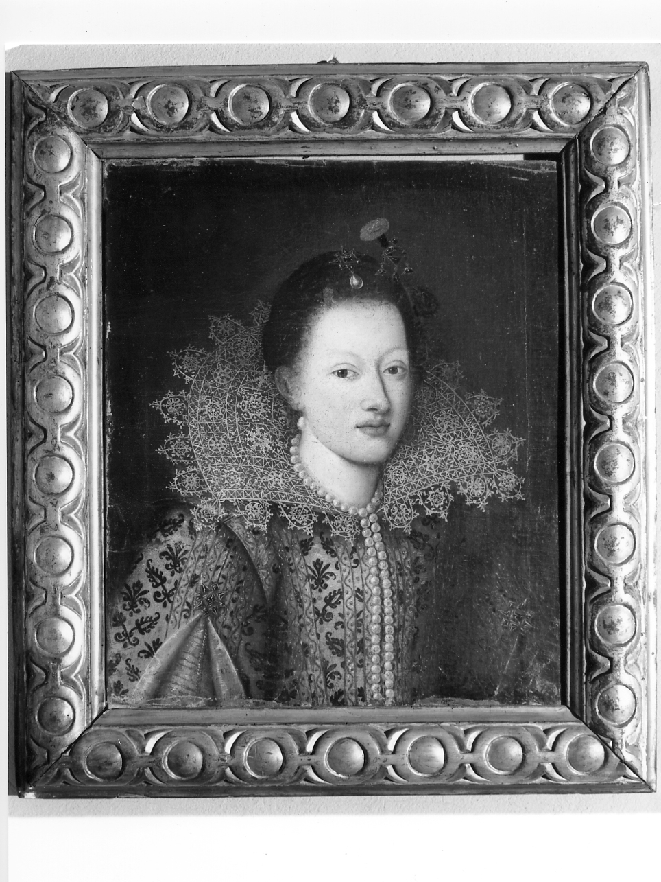 ritratto di donna (dipinto, opera isolata) - ambito fiammingo (inizio sec. XVII)