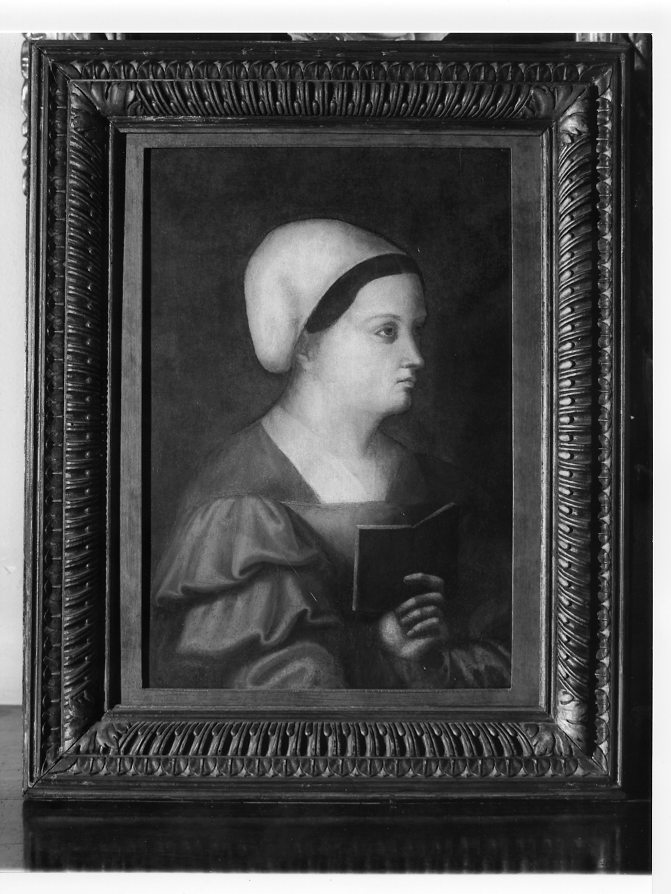 ritratto di donna (dipinto, opera isolata) - ambito cremonese (prima metà sec. XVI)