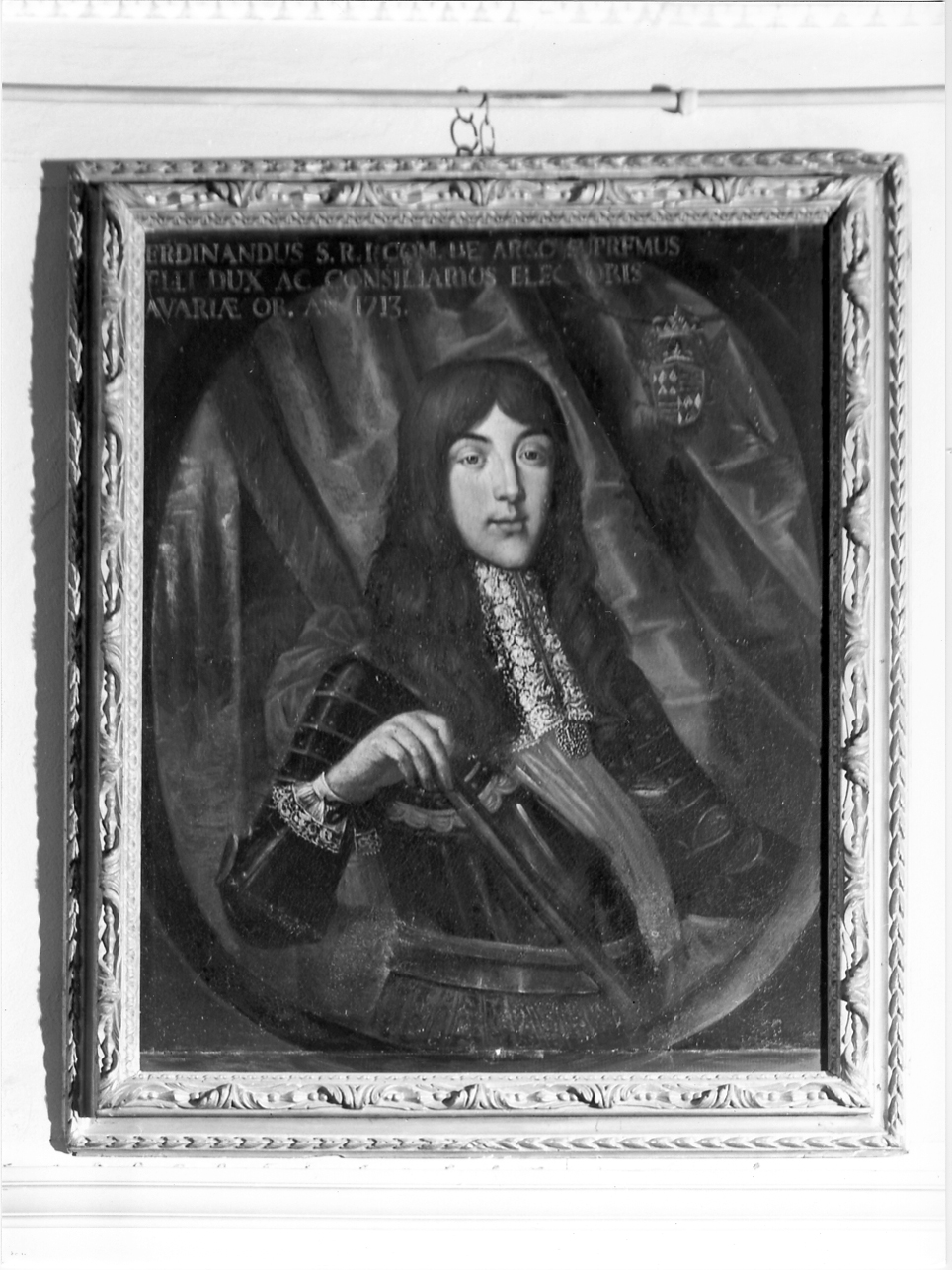 Ritratto di Ferdinando d'Arco (dipinto, opera isolata) - ambito veneto (primo quarto sec. XVIII)