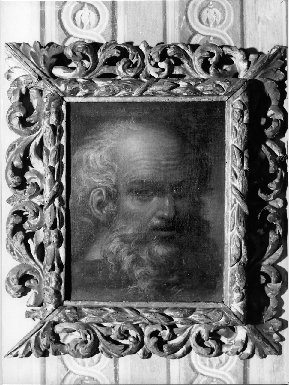 ritratto d'uomo (dipinto, opera isolata) - ambito emiliano (prima metà sec. XVII)