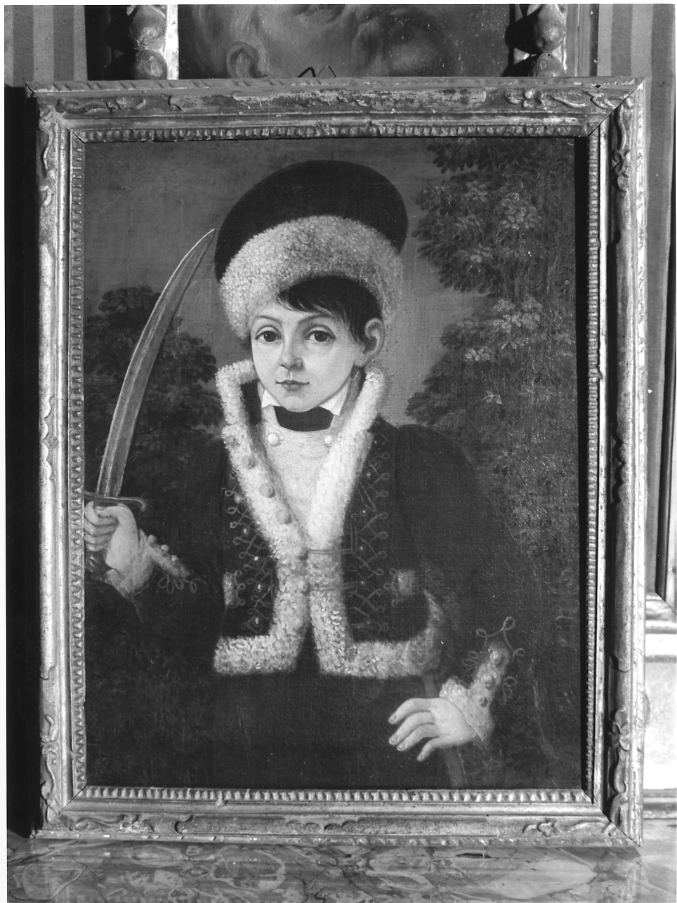 Ritratto di fanciullo di casa d'Arco (dipinto, opera isolata) - ambito mantovano (primo quarto sec. XIX)