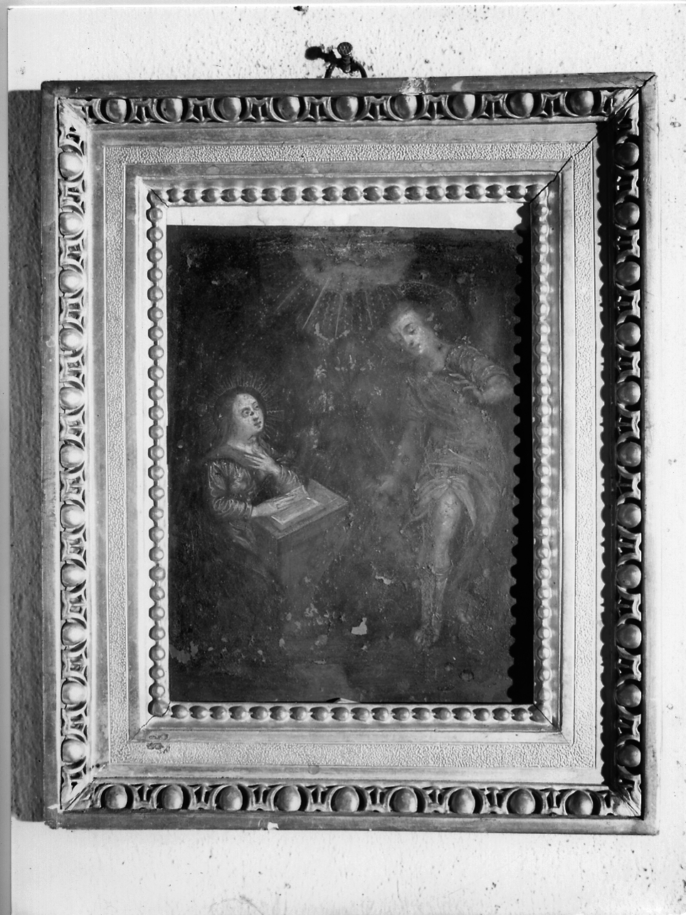 Annunciazione (dipinto, opera isolata) - ambito lombardo (prima metà sec. XVII)