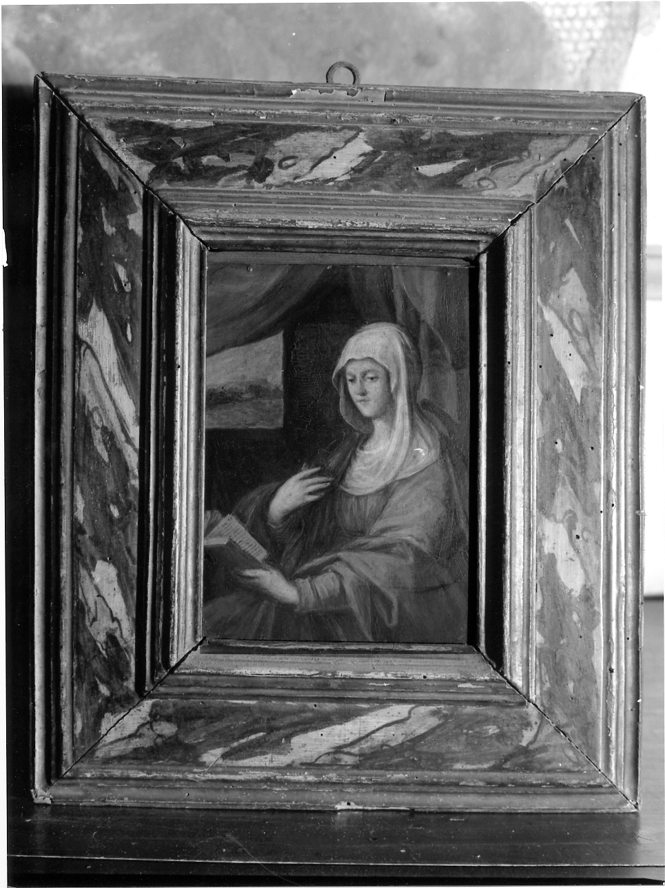 Madonna che legge (dipinto, opera isolata) di D'Arco Giovanna (prima metà sec. XX)