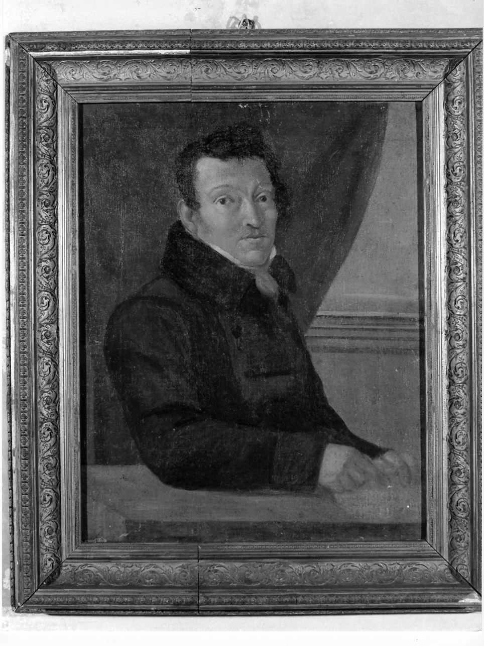 ritratto d'uomo (dipinto, opera isolata) di D'Arco Carlo (prima metà sec. XIX)