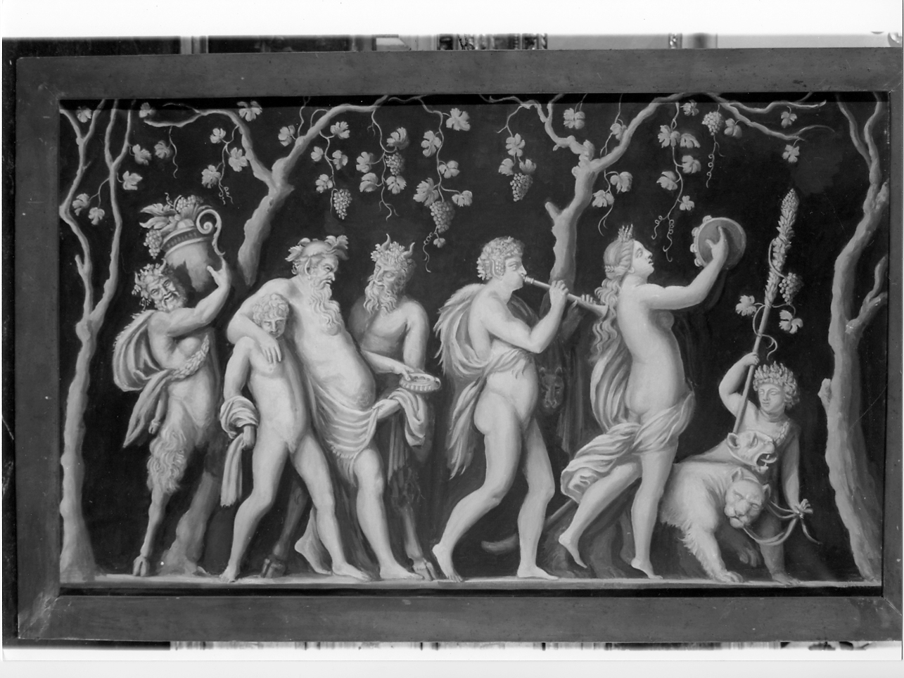 baccanale (dipinto, elemento d'insieme) di D'Arco Giovanna (prima metà sec. XX)