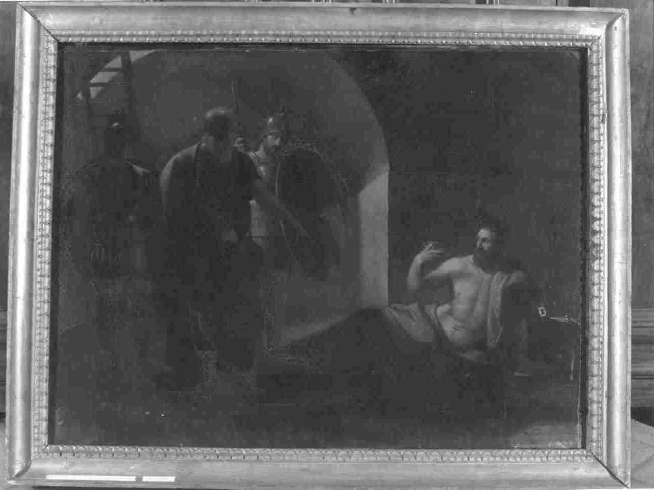 morte di Germanico (dipinto, opera isolata) di D'Arco Carlo (metà sec. XIX)