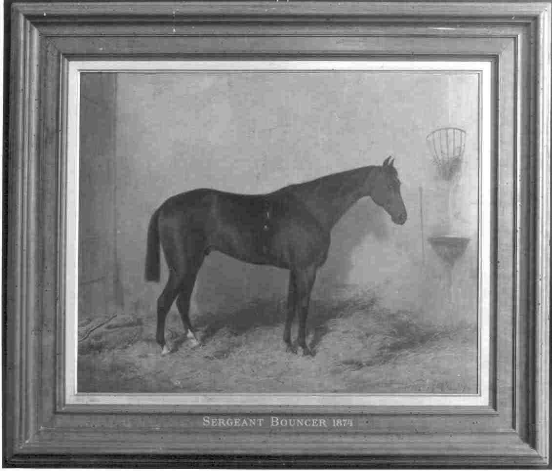 cavallo (dipinto, opera isolata) di Ritcher Wilh (sec. XIX)