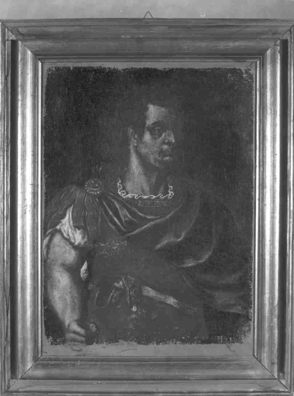 ritratti dei Cesari, Domiziano (dipinto, opera isolata) - ambito mantovano (prima metà sec. XVII)