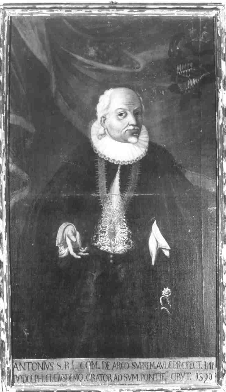 ritratto di Antonio d'Arco (dipinto, opera isolata) - ambito trentino (prima metà sec. XVIII)