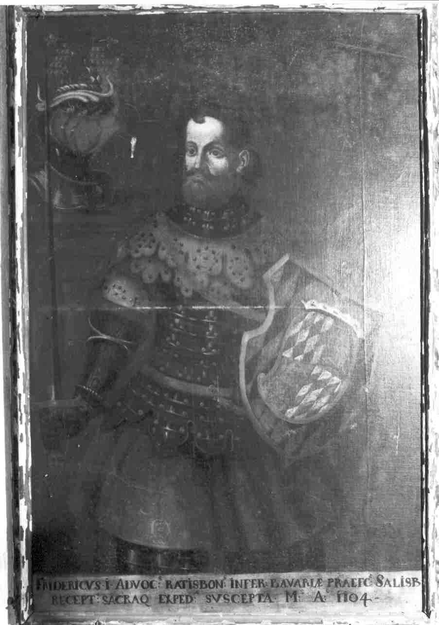 ritratto di Federico I (dipinto, opera isolata) - ambito trentino (seconda metà sec. XVII)