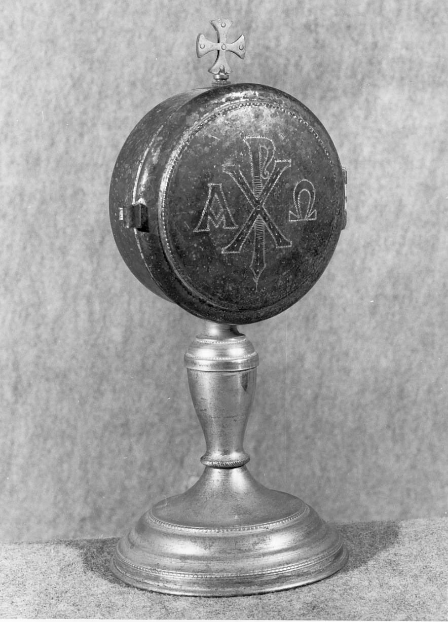 teca eucaristica - ambito mantovano (secondo quarto sec. XX)