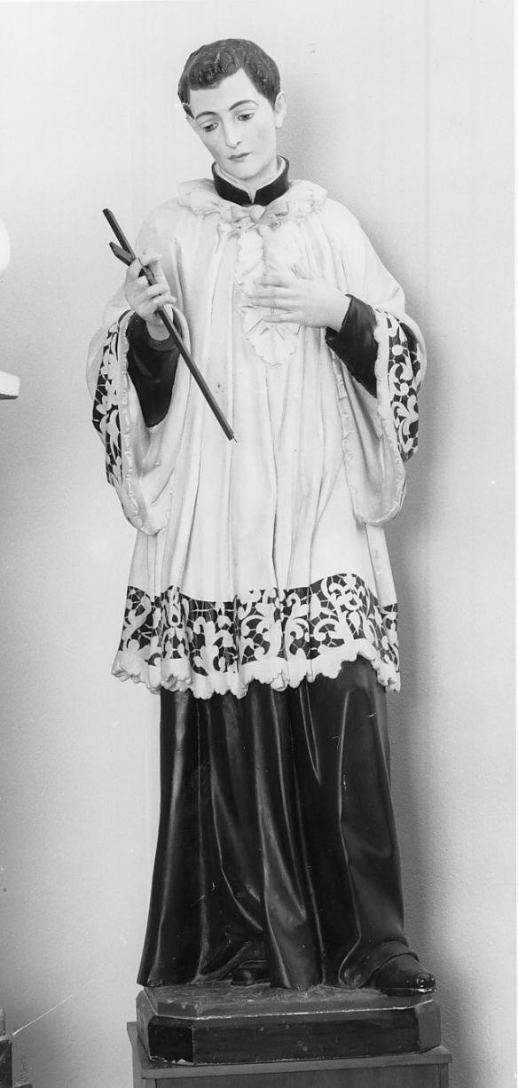 San Luigi Gonzaga (statua) - ambito mantovano (primo quarto sec. XX)