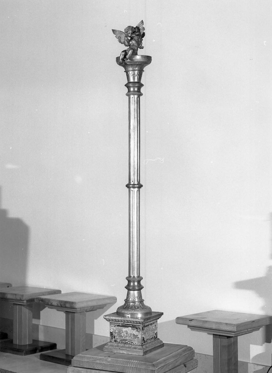 asta di baldacchino processionale - ambito mantovano (seconda metà sec. XIX)