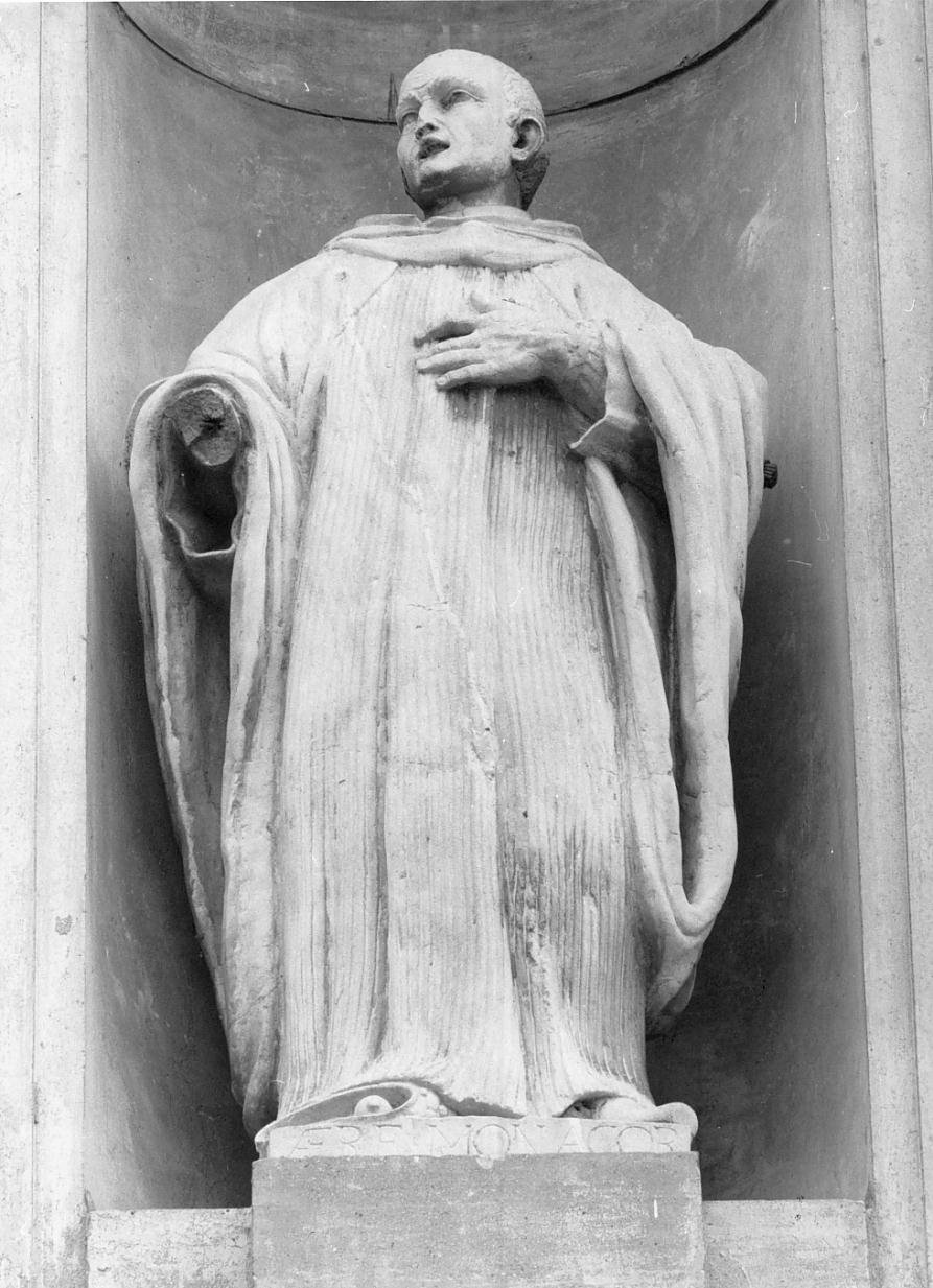 San Benedetto (statua) - ambito mantovano (sec. XVII)